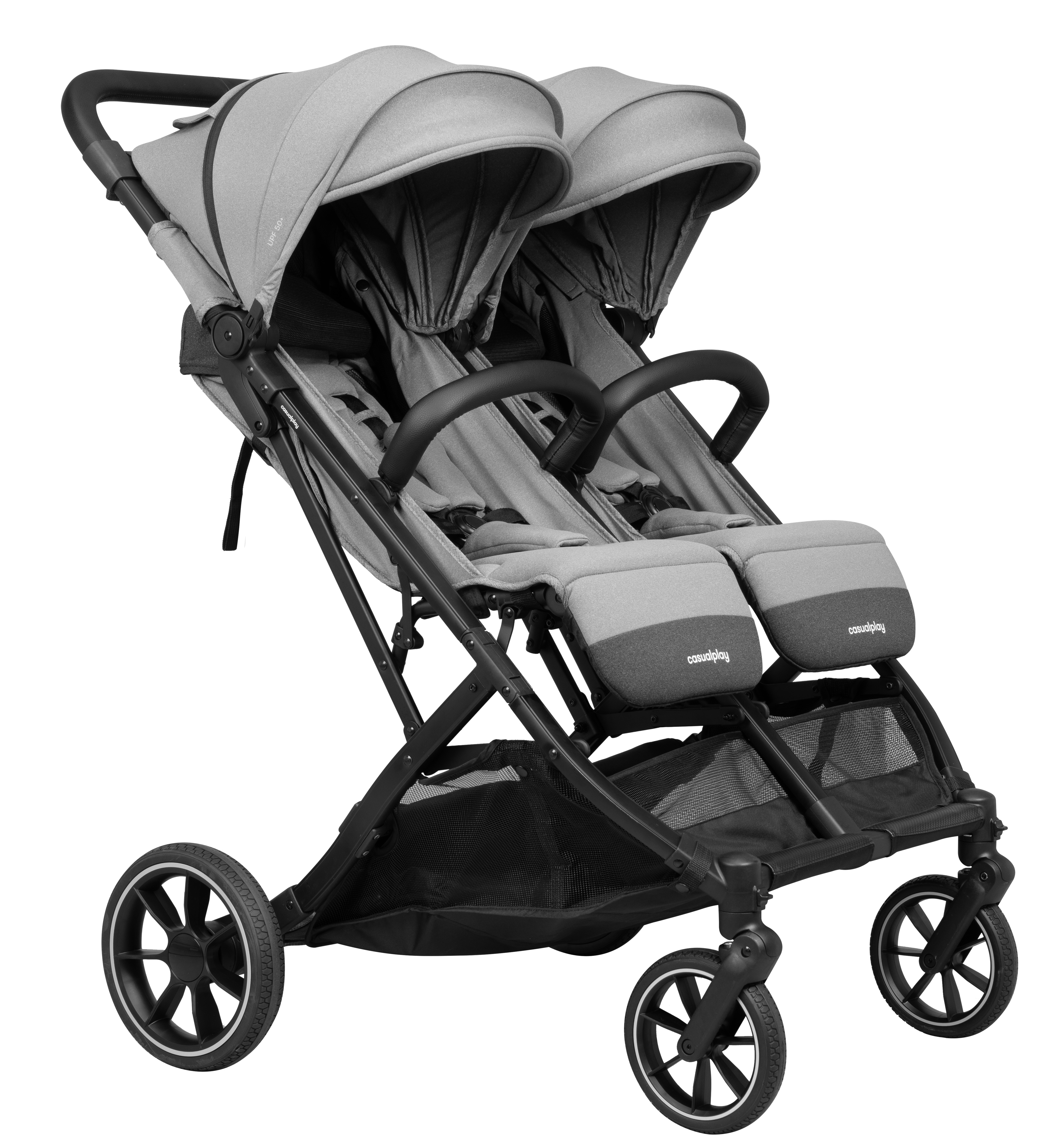 Silla de paseo Gemelar TOUR TWIN MAX Clear Grey CASUALPLAY